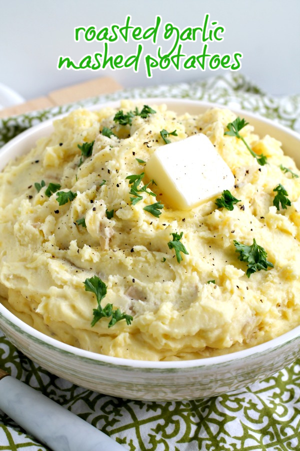 Roasted Garlic Mashed Potatoes