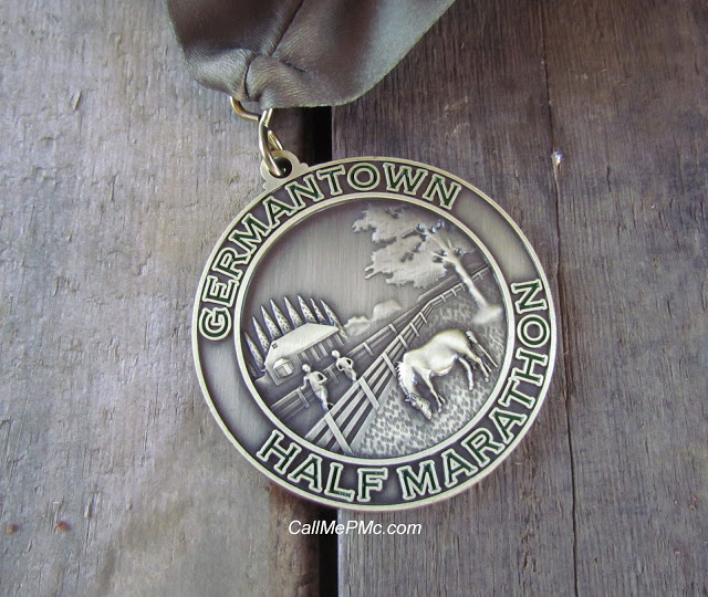 My First Half Marathon medal