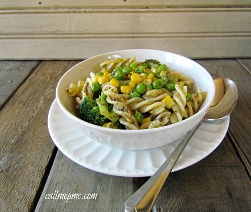 Easy Healthy Gluten Free Pasta and Veggies
