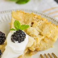 BUTTERMILK PIE BREAD PUDDING