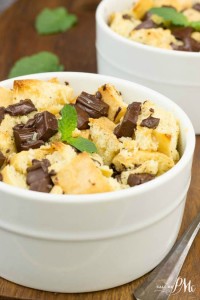 Chocolate Chunk Bread Pudding