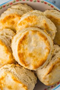 EASY BUTTERMILK BISCUITS FROM SCRATCH (Food Processor)