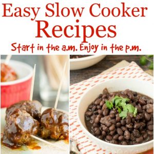 Easy Slow Cooker Recipes from Call Me PMc