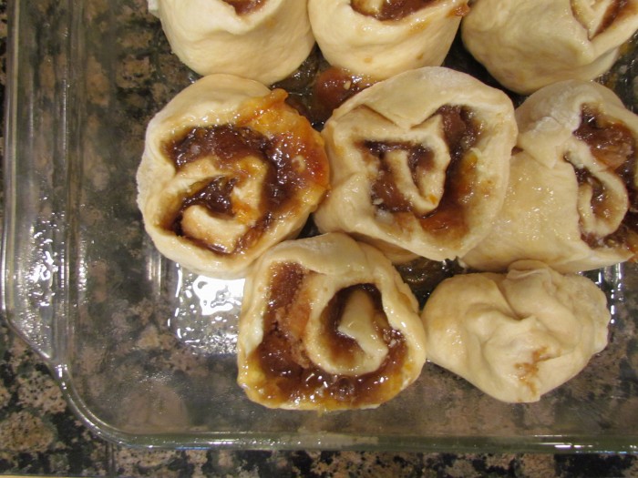 Orange Sweet Breakfast Rolls