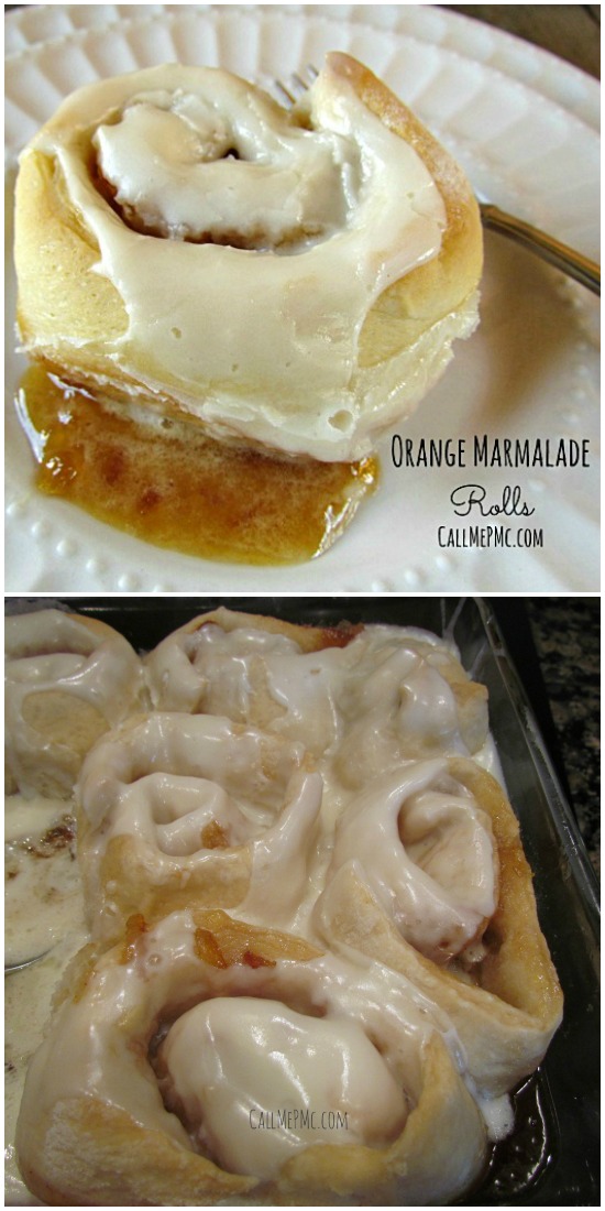 Orange Marmalade Rolls recipe