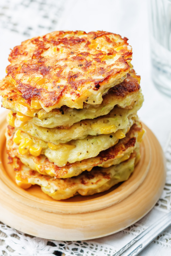 Sun-dried Tomato and Corn Tamale Cakes