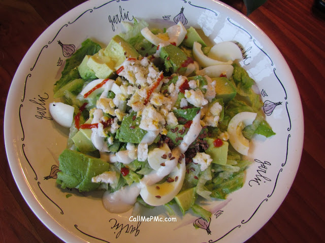 Avocado and egg salad
