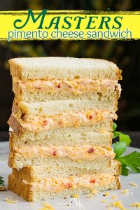 My Day at the Masters and The Masters Famous Pimento Cheese Sandwich