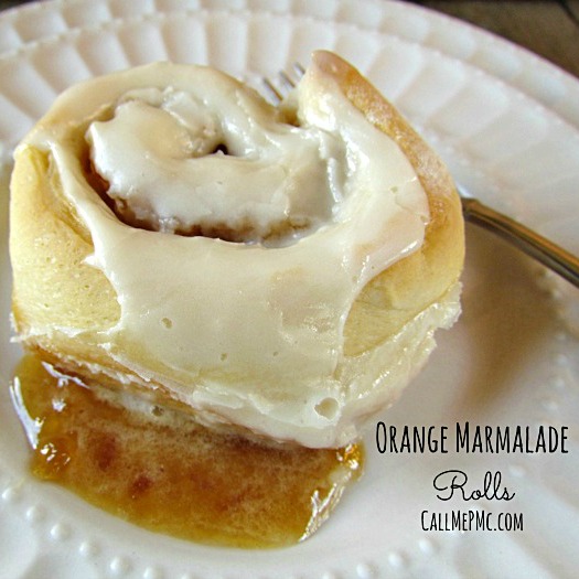 ORANGE MARMALADE ROLLS