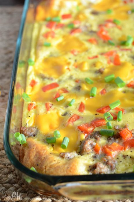 I really do think this is The Best Breakfast Casserole Recipe. It's simple, easy and quick. It's also full of flavor and is very filling.