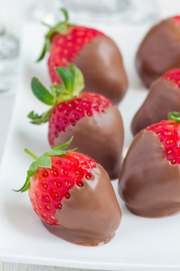 Make your own Chocolate Covered Strawberries. It's simple and quick with this recipe. They are an easy treat or an edible gift.