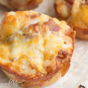 SHORT-CUT BACON AND CHEESE ROLLS