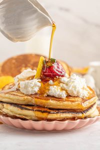 LEMON RICOTTA CELEBRATION PANCAKES