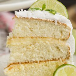 Lime & Coconut Icebox Cake