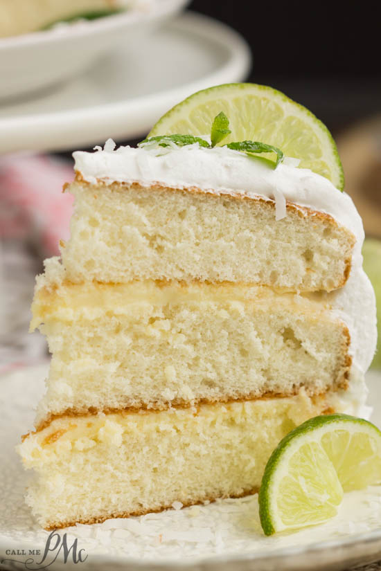 Lime & Coconut Icebox Cake 