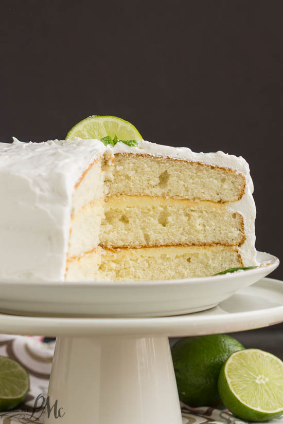 Lime & Coconut Icebox Cake with Fresh Whipped Cream recipe combines the ever popular Icebox Pie with a layer cake. This dessert is cool and refreshing. Spiked with tropical flavors of citrus and coconut this makes a tasty hot weather dessert.