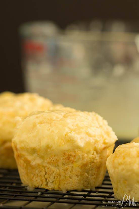 Recipe. Brighten your day with these little bits of sunshine! Orange Muffins are topped with a sweet citrus glaze and make a tasty on-the-go breakfast. Breakfast cooling on a wire rack.