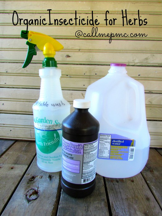 Organic insecticide and vegetable wash  