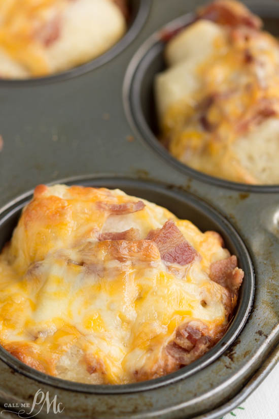 These Short-cut Bacon and Cheese Rolls are hearty, satisfying, and full of flavorful bacon and cheddar cheese. The best part is they start with a pre-made bread which cuts down on the prep time.