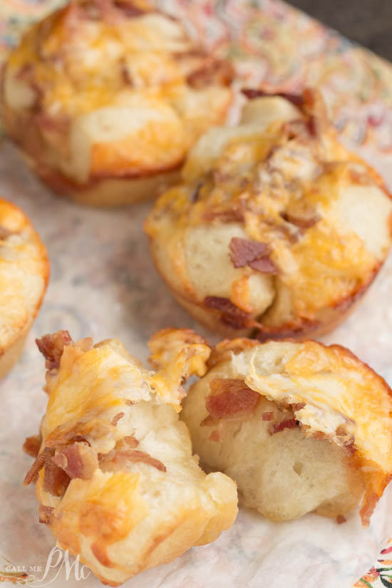  Bacon and Cheese Rolls