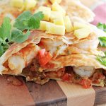 This easy Shrimp Quesadilla Recipe is perfect for a quick dinner, snack, or game day treat. They are super easy to make and done in less than 15 minutes.