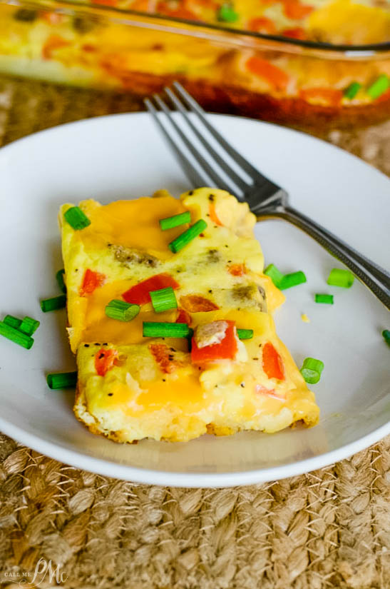 I really do think this is The Best Breakfast Casserole Recipe. It's simple, easy and quick. It's also full of flavor and is very filling.