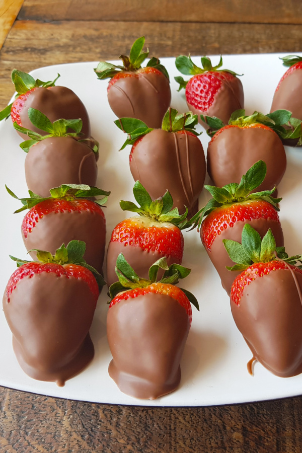 Make your own Chocolate Covered Strawberries. It's simple and quick with this recipe. They are an easy treat or an edible gift.