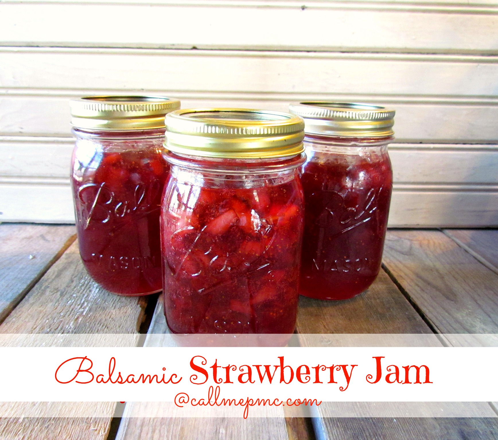 Balsamic Strawberry Jam