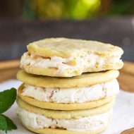 Georgia Peach Ice Cream Sandwich from The Masters