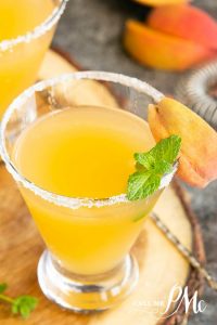 PEACH BELLINI MARTINI