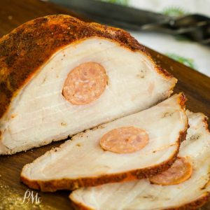 STUFFED SMOKED PORK LOIN