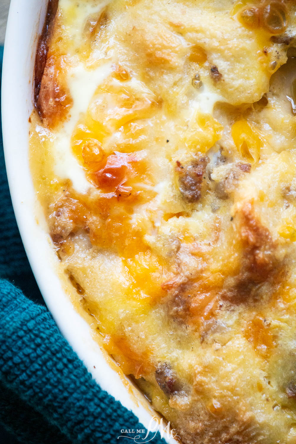 Sausage Corn Bread Pudding 