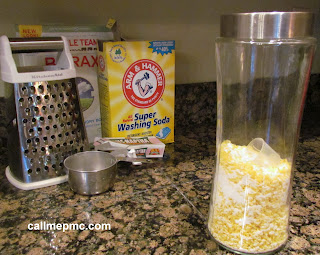 Homemade Laundry detergent