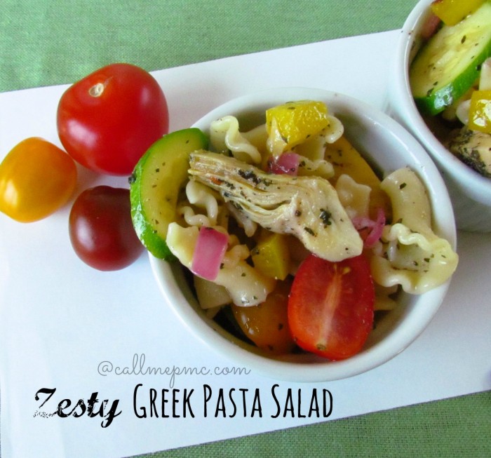 Zesty Greek Pasta Salad