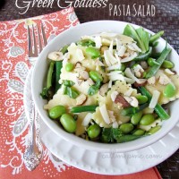 Green Goddess Pasta Salad #callmepmc www.callmepmc.com