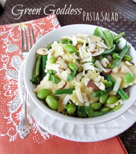 Green Goddess Pasta Salad