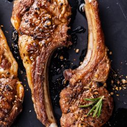 Grilled Lamb Lollipops are so easy to make and taste wonderful.  They the perfect recipe for entertaining and the holidays!