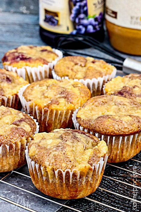 Peanut Butter and Jelly Muffins