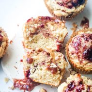 PEANUT BUTTER AND JELLY MUFFINS