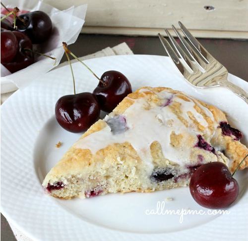 Fresh Cherry Scones