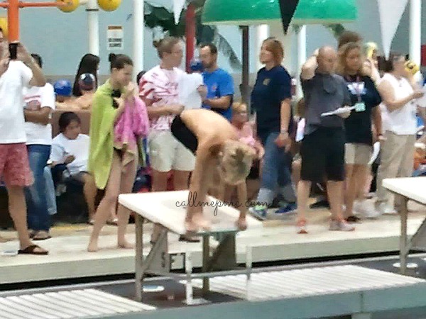 Lincoln's first swim meet