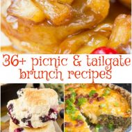 36+ Tailgating Recipes Brunch is a collection of game day party food that everyone will rave about!
