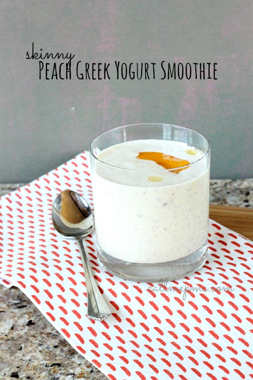 Skinny Peach Smoothie