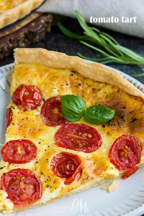 Tomato Cheese Tart 