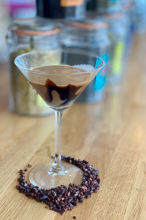Famous Chocolate Martini Recipe.