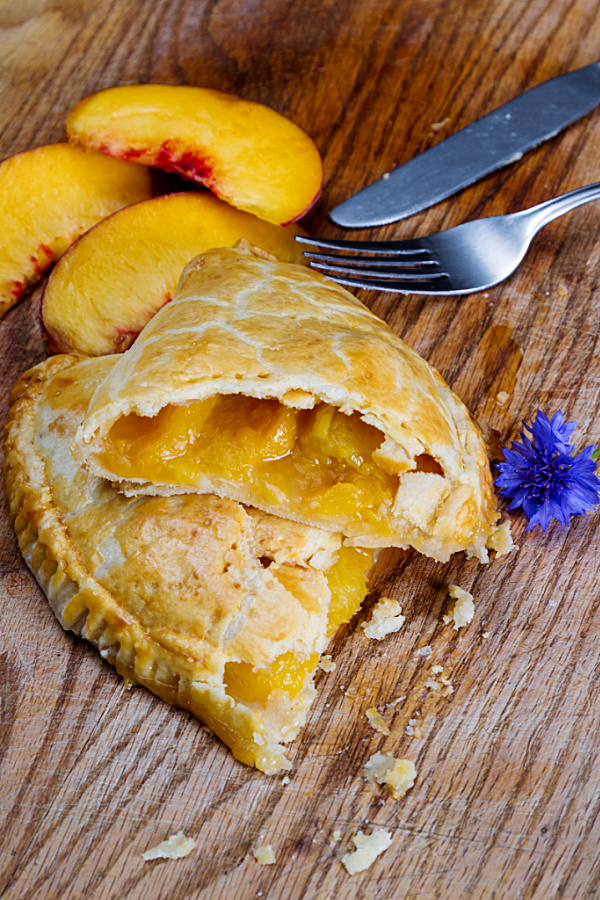 Three Ingredient Fresh Peach Hand Pies