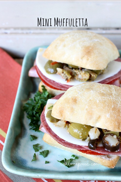 Mini Muffuletta #callmepmc