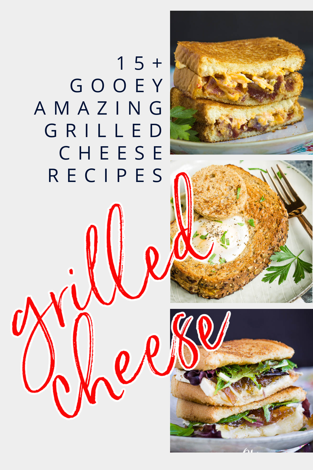 Grilled Cheese Recipes. Creamy comforting Grilled cheese