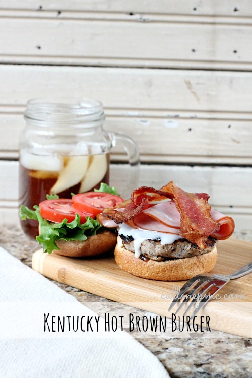 Kentucky Hot Brown Burger 