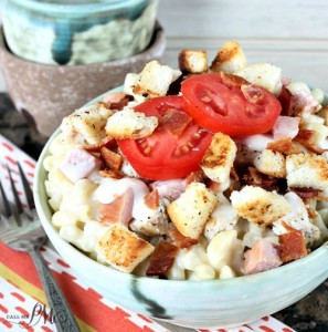 Kentucky hot brown mac n cheese